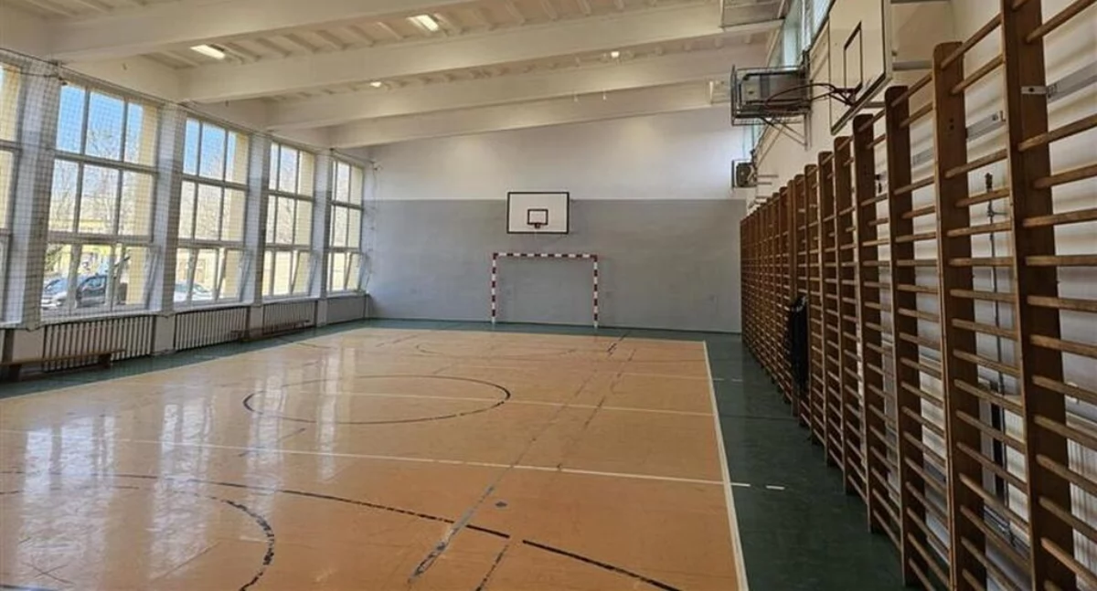 Wielki remont w ZSO w Dęblinie! Dolna sala gimnastyczna jak nowa