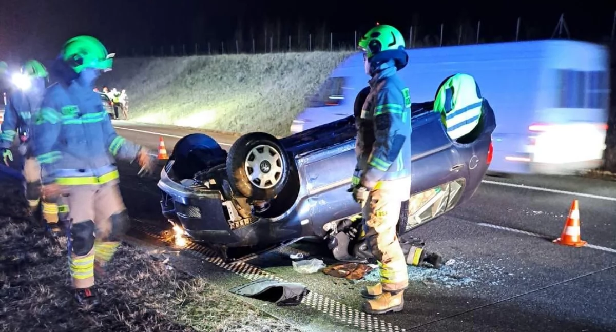 Groźne wypadki na S17 w kierunku Lublina! Dzieci wśród poszkodowanych, interweniował śmigłowiec LPR