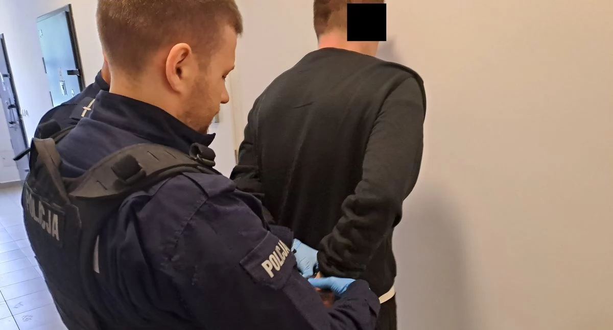 Agresywny 33-latek z powiatu ryckiego trafił do aresztu! Naruszył nietykalność policjanta i znęcał się nad rodziną