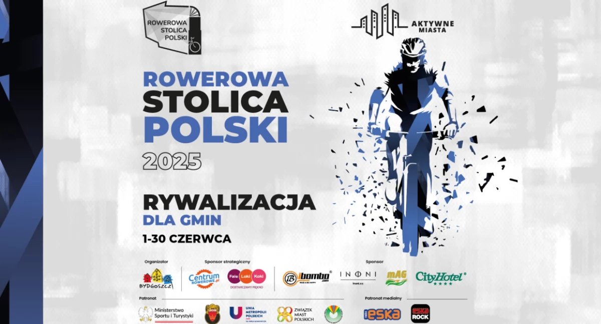 Dęblin znów walczy o tytuł Rowerowej Stolicy Polski. Rusza ogólnopolska rywalizacja!