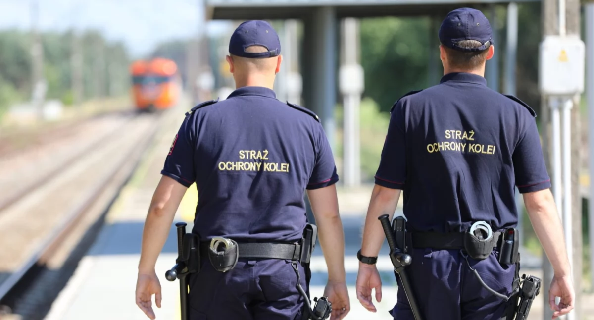 Awantura na stacji kolejowej w Dęblinie. 53-latka i 47-latek znieważyli funkcjonariuszy SOK