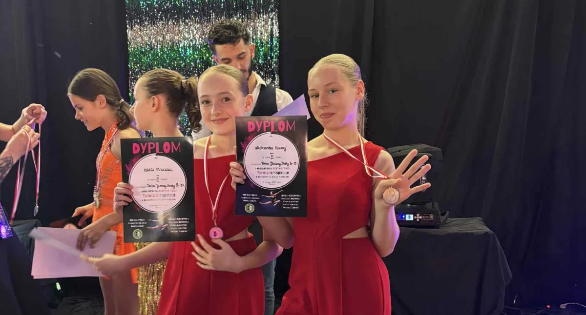 Złoto i srebra dla tancerzy z Dęblina! Sukcesy Małej Rewii Tanecznej na festiwalu w Tarczynie
