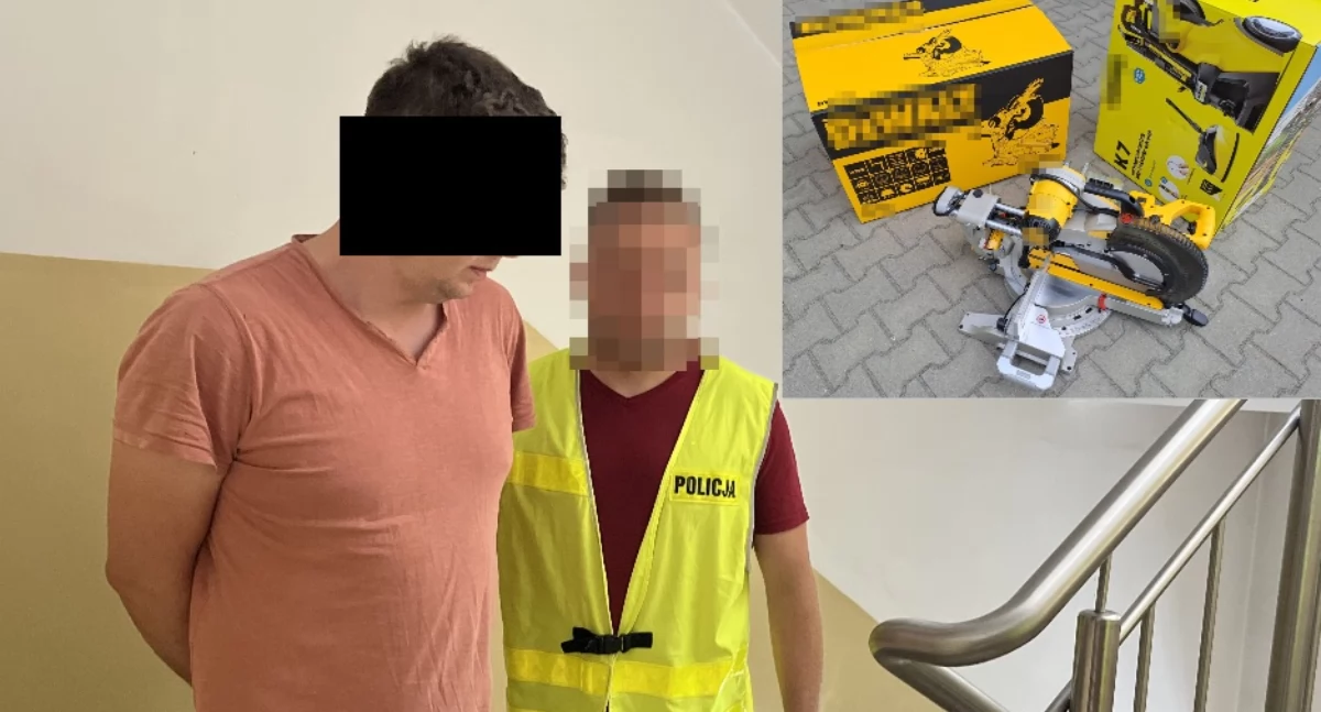 Zamiast pilarki – mydelniczka za 15 zł. Mieszkaniec powiatu ryckiego usłyszał zarzuty