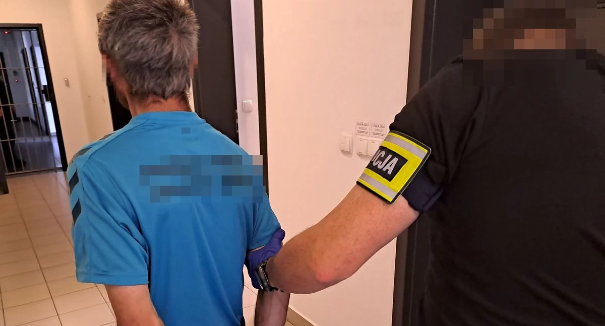 Groził partnerce kosą i łamał zakazy. 39-latek z powiatu ryckiego trafił do aresztu