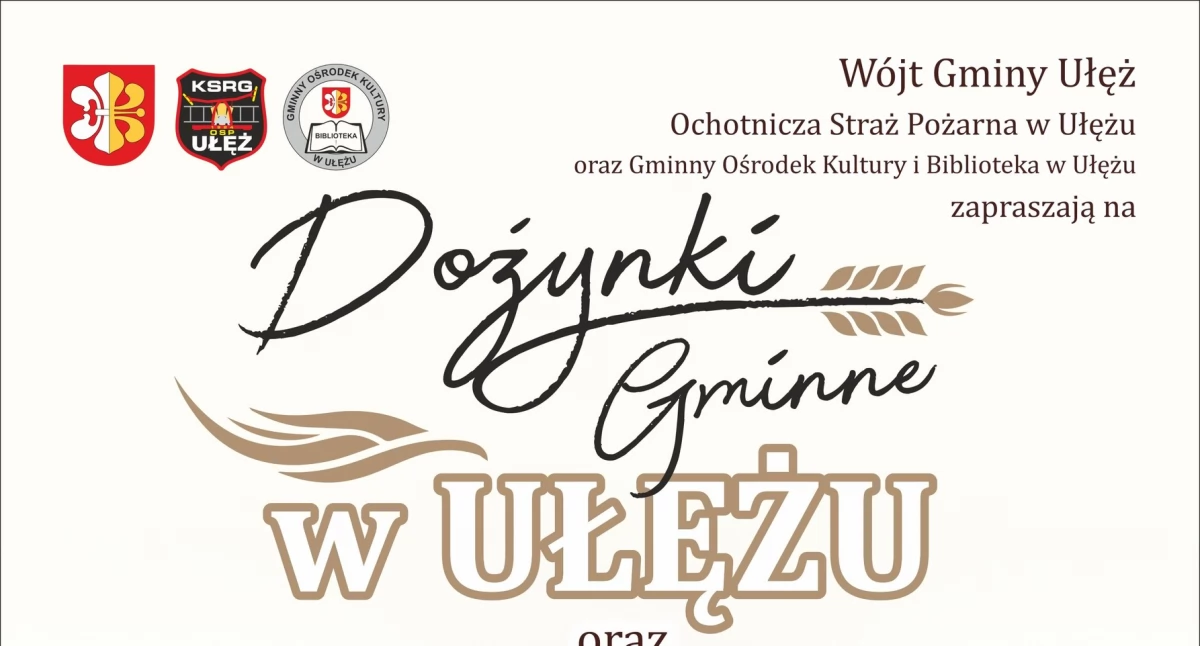 Wyjątkowe Święto w gminie Ułęż: Dożynki i wielki jubileusz 100-lecia OSP
