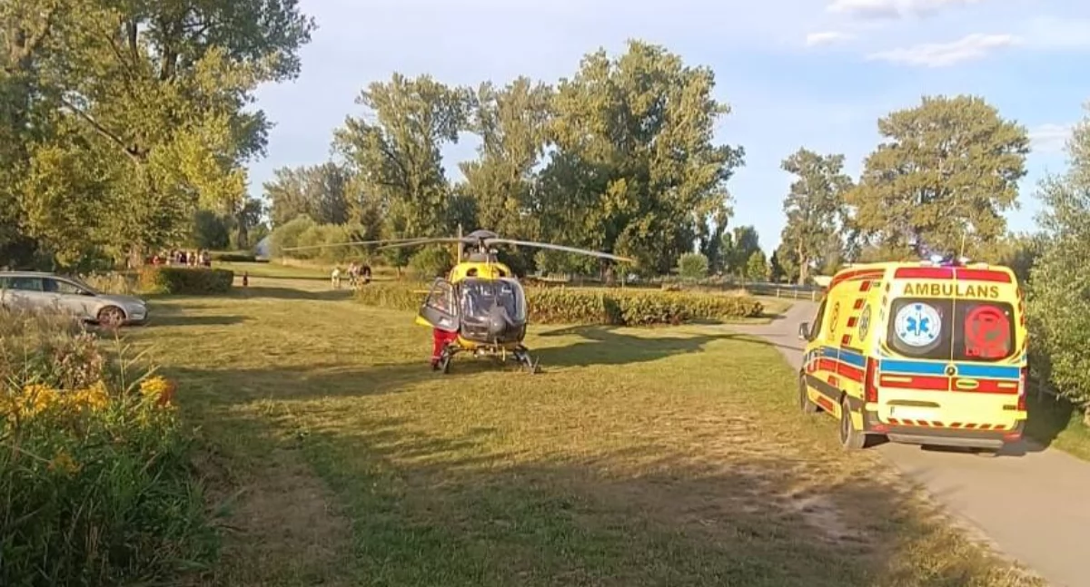 Mężczyzna wpadł do Wisły w Stężycy. Na miejscu LPR i strażacy