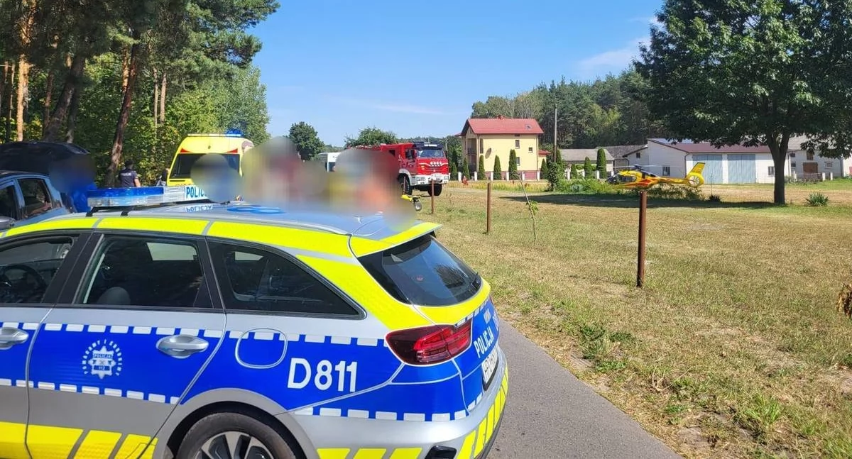 6-latek quadem wjechał pod busa. Dziecko w ciężkim stanie trafiło do szpitala