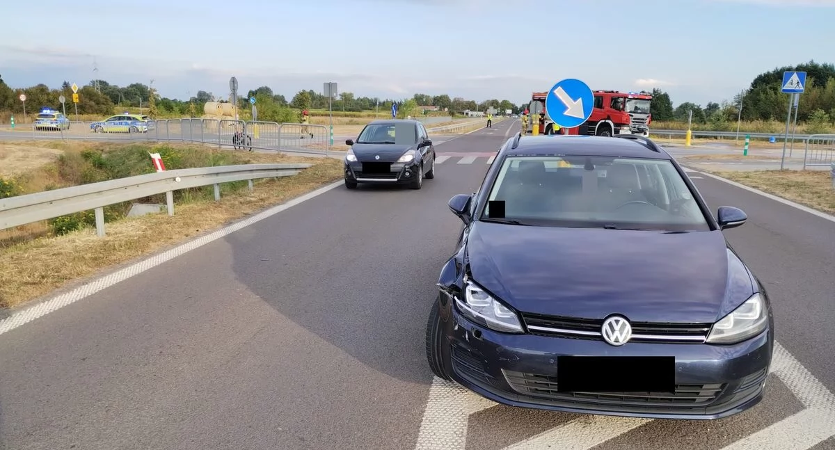 Nie ustąpiła pierwszeństwa. Rowerzysta potrącony w Stężycy trafił do szpitala