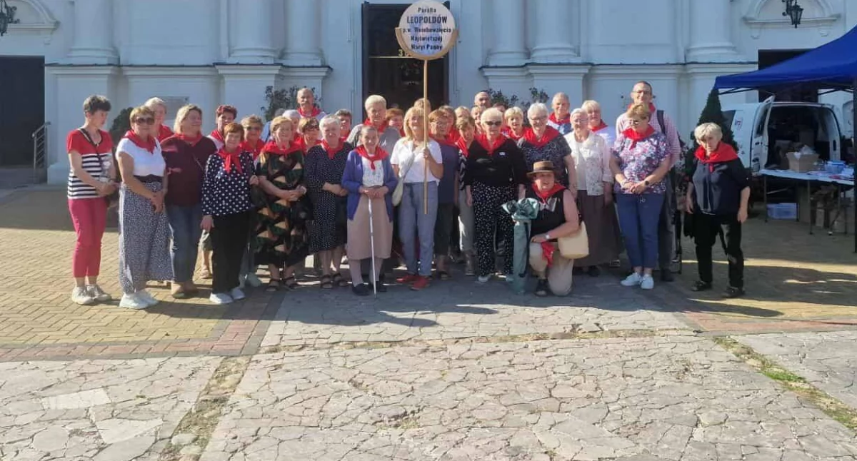 Pielgrzymi z Ryki na pielgrzymce Kół Żywego Różańca w Leśnej Podlaskiej