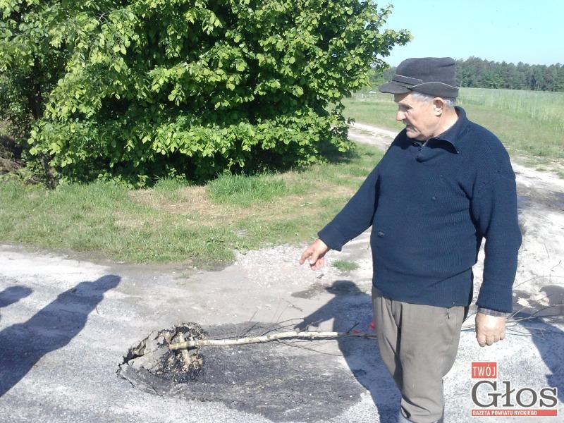 Dziura w drodze 