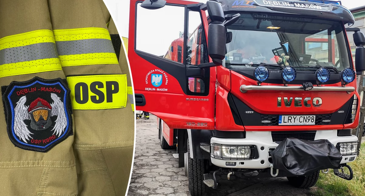 Pół miliona na remizę! OSP Dęblin-Masów będzie miał energooszczędny budynek