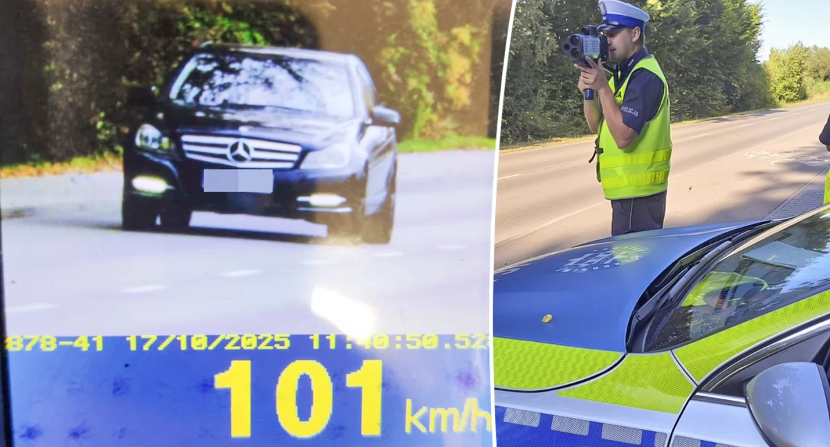 Na ulicy Spacerowej młody kierowca pędził ponad 100 km/h. Czeka go utrata prawa jazdy?
