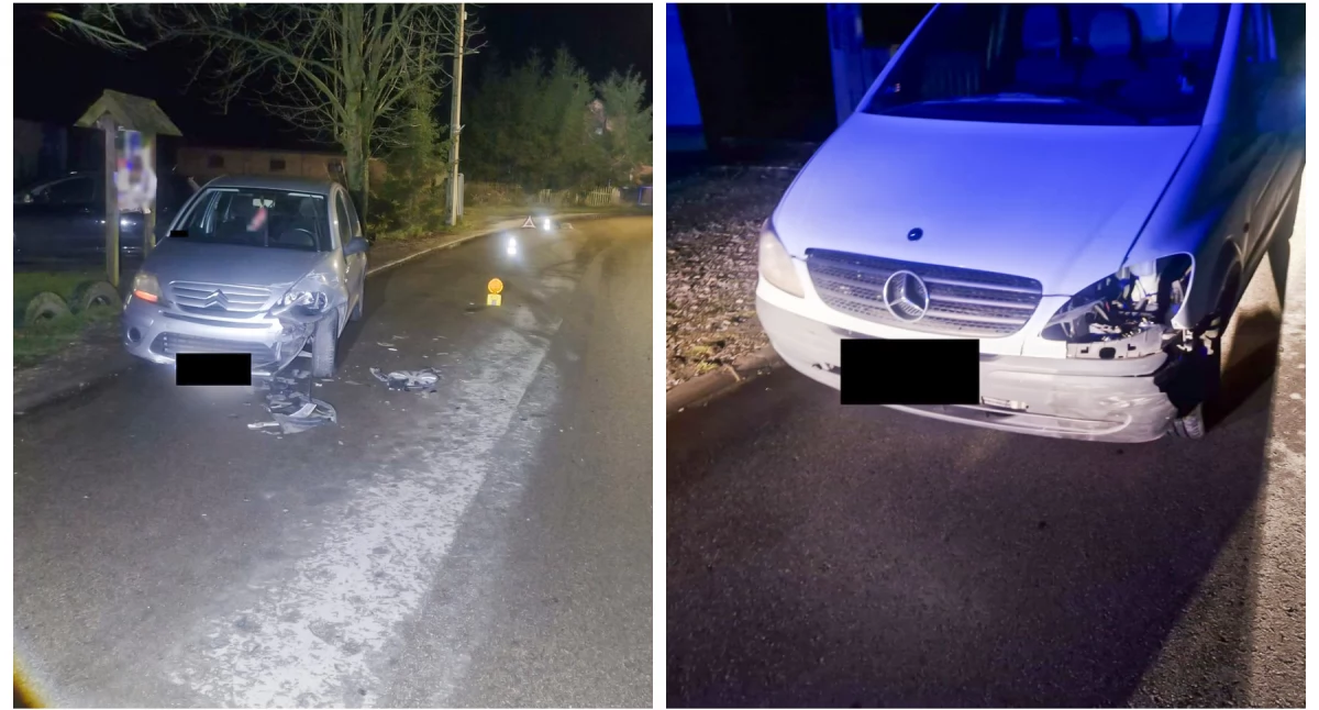 Miał blisko 4 promile i wsiadł za kierownicę. Zderzył się z citroenem