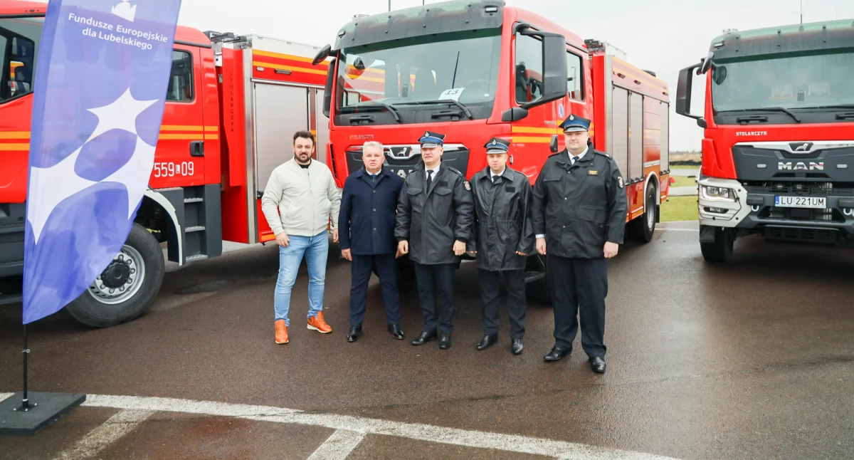 Gmina Kłoczew wzmacnia straż pożarną: 3 nowoczesne wozy dla OSP