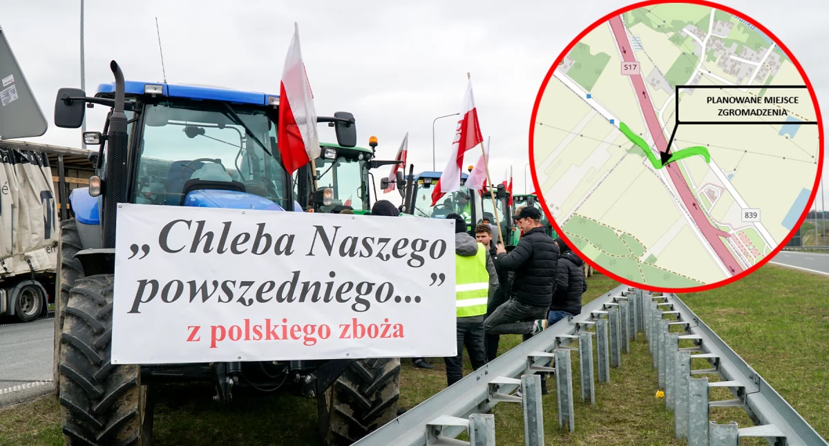 Protest rolników: Uwaga na utrudnienia w ruchu!