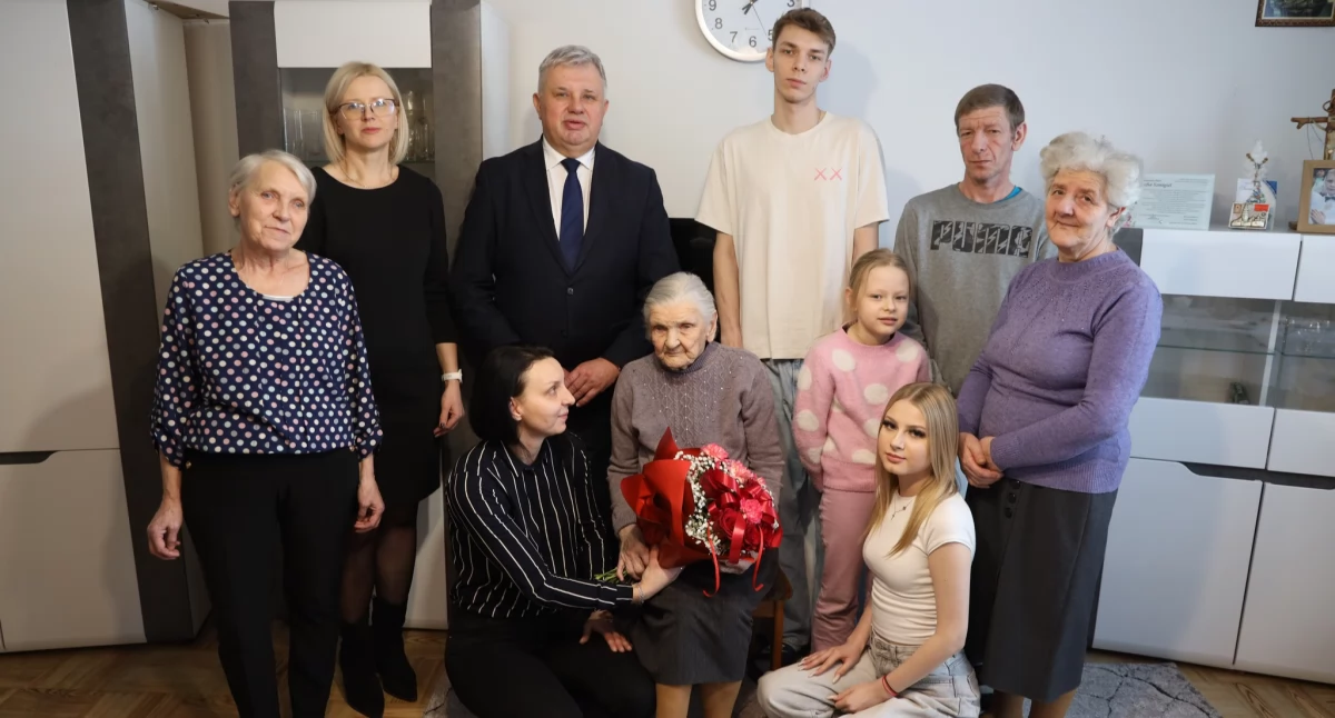 Pani Zofia Szmigiel z gminy Kłoczew świętuje 101. urodziny!