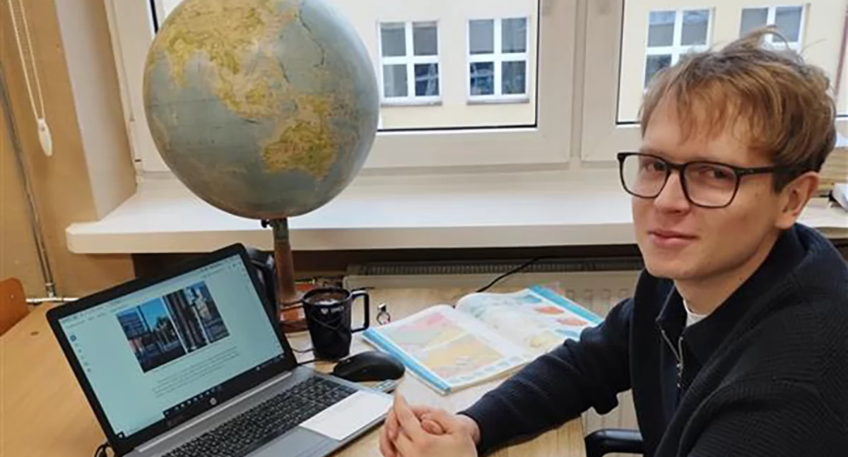 Maksymilian Kopeć z Dęblina awansuje w prestiżowej Olimpiadzie Geograficznej