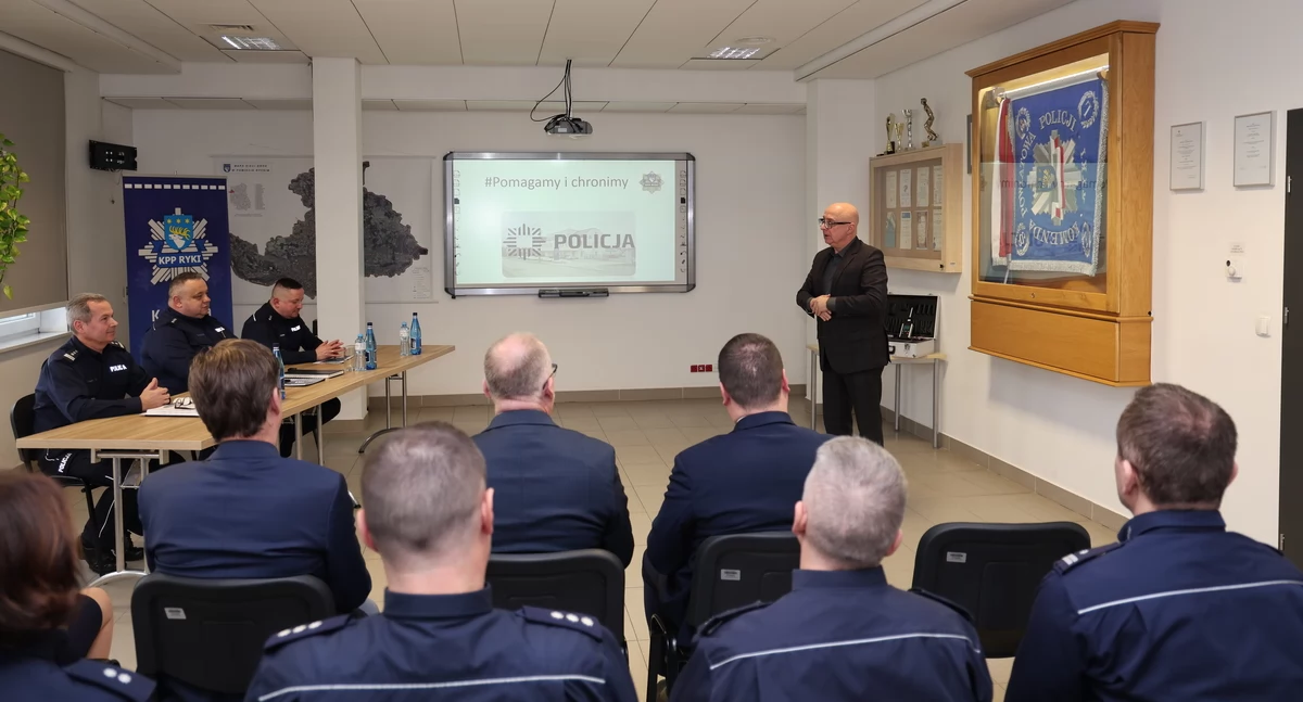 Rycka Policja podsumowała 2025 rok i przedstawiła plany na 2026