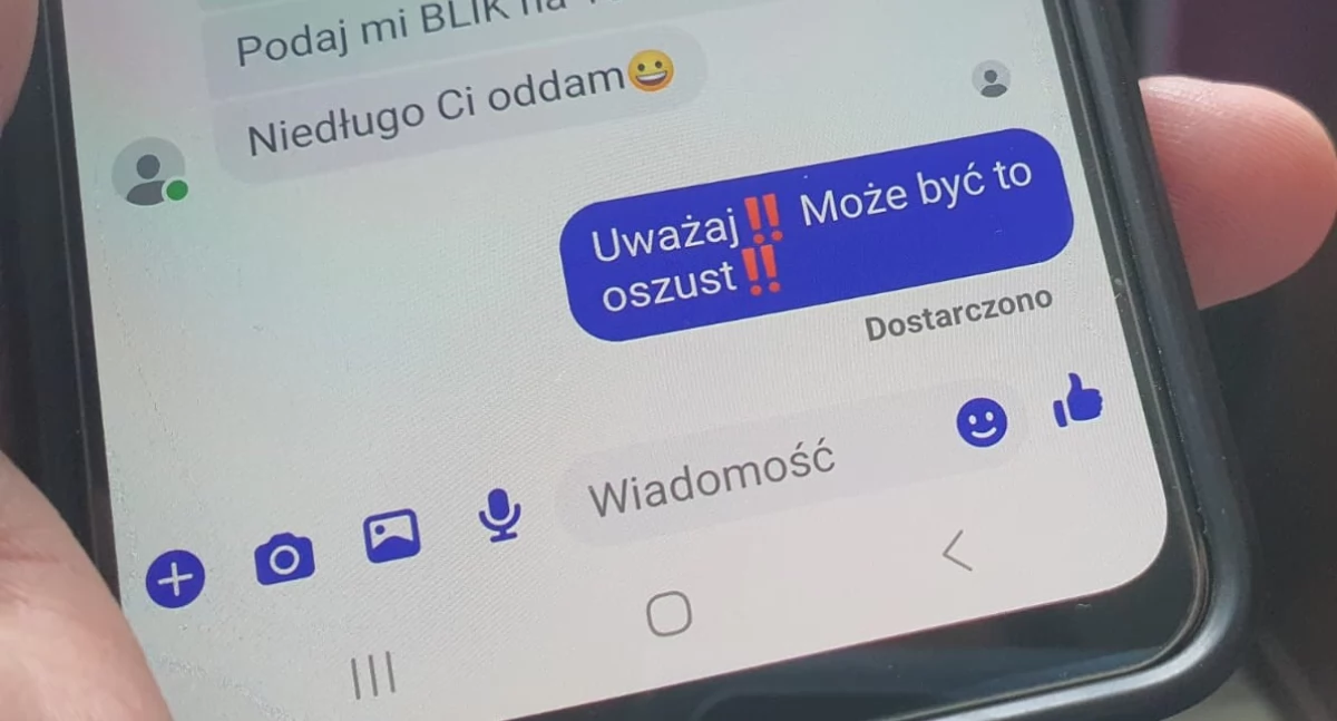 Oszustwo na znajomego. 20-latek stracił 15 tysięcy złotych, bo pomagał mamie
