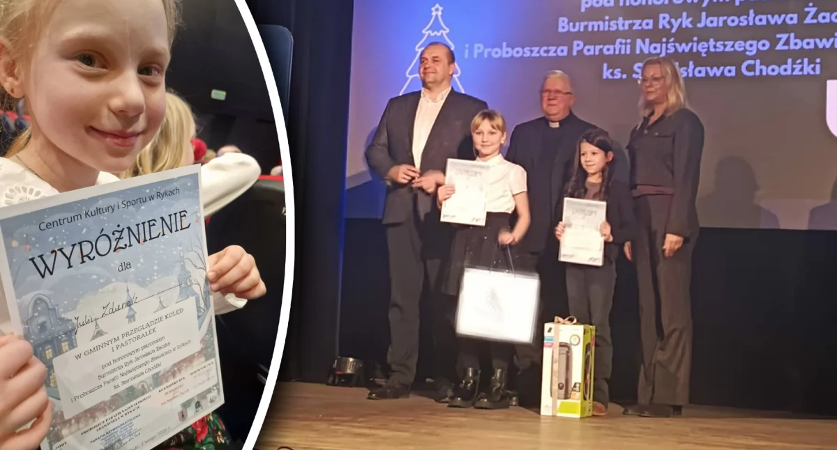 Uczennice ze Swat z sukcesami na Gminnym Przeglądzie Kolęd i Pastorałek
