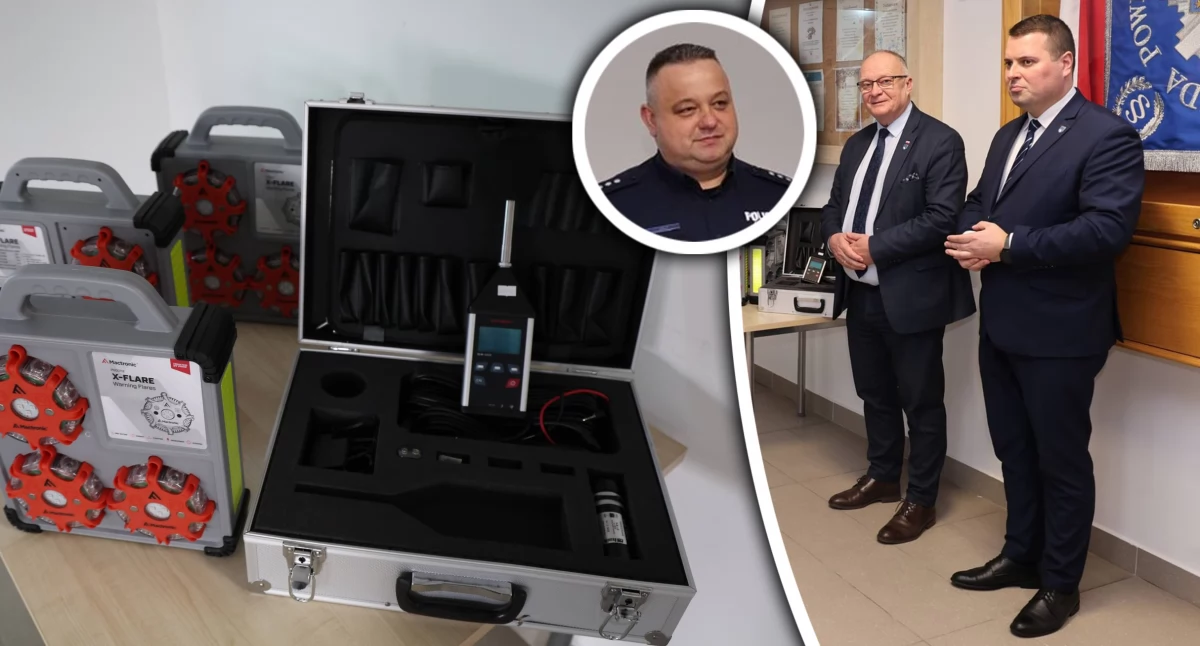 Starostwo inwestuje w bezpieczeństwo. Nowe wyposażenie dla policji za 19 tysięcy!