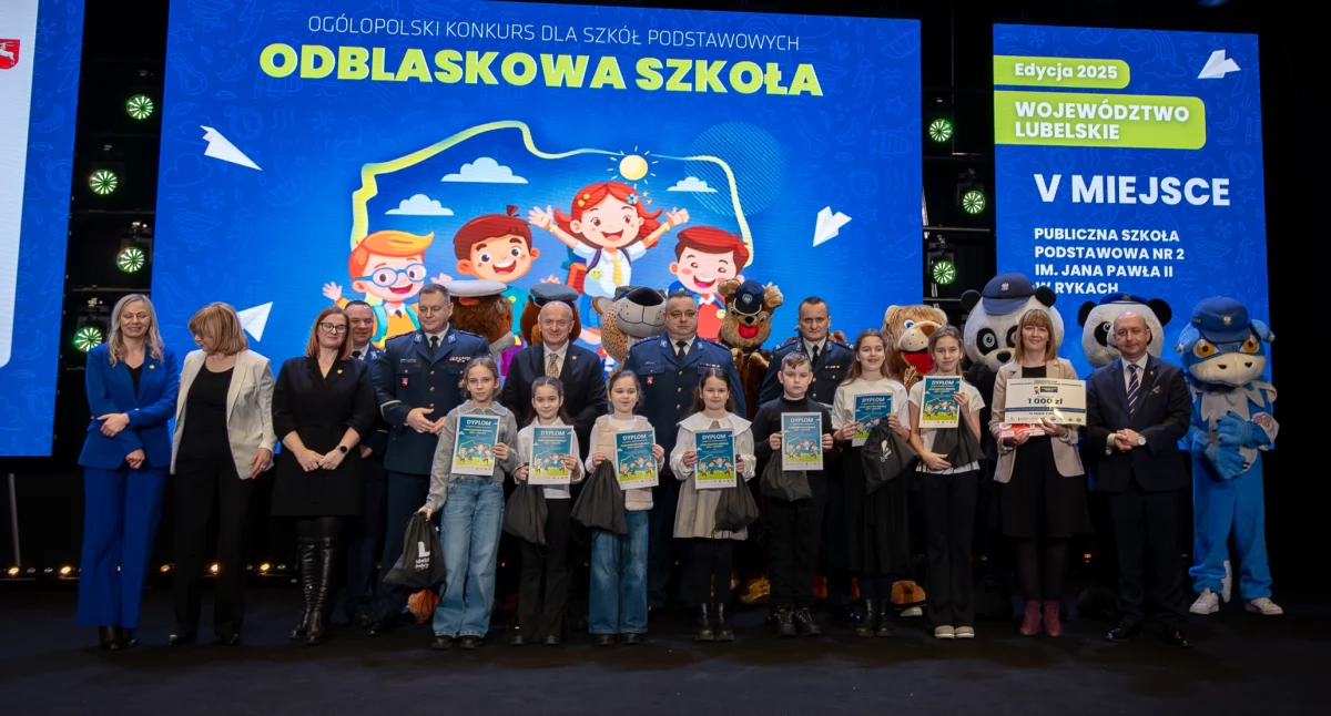 Odblaskowa Szkoła 2025 rozstrzygnięta! Uczniowie z naszego powiatu wyróżnieni