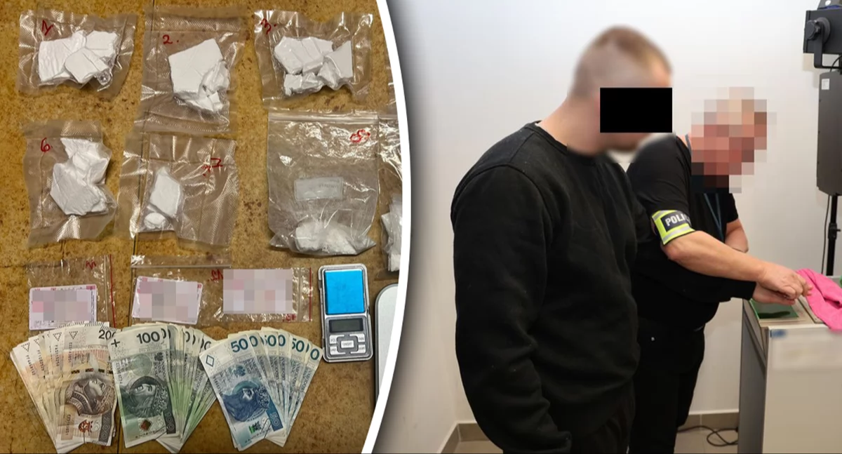 27-latek wpadł z narkotykami i fałszywymi prawami jazdy