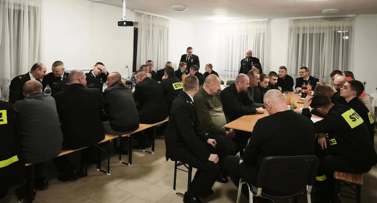 Nowy Zarząd i Podsumowanie Roku na Zebraniu OSP Sobieszyn