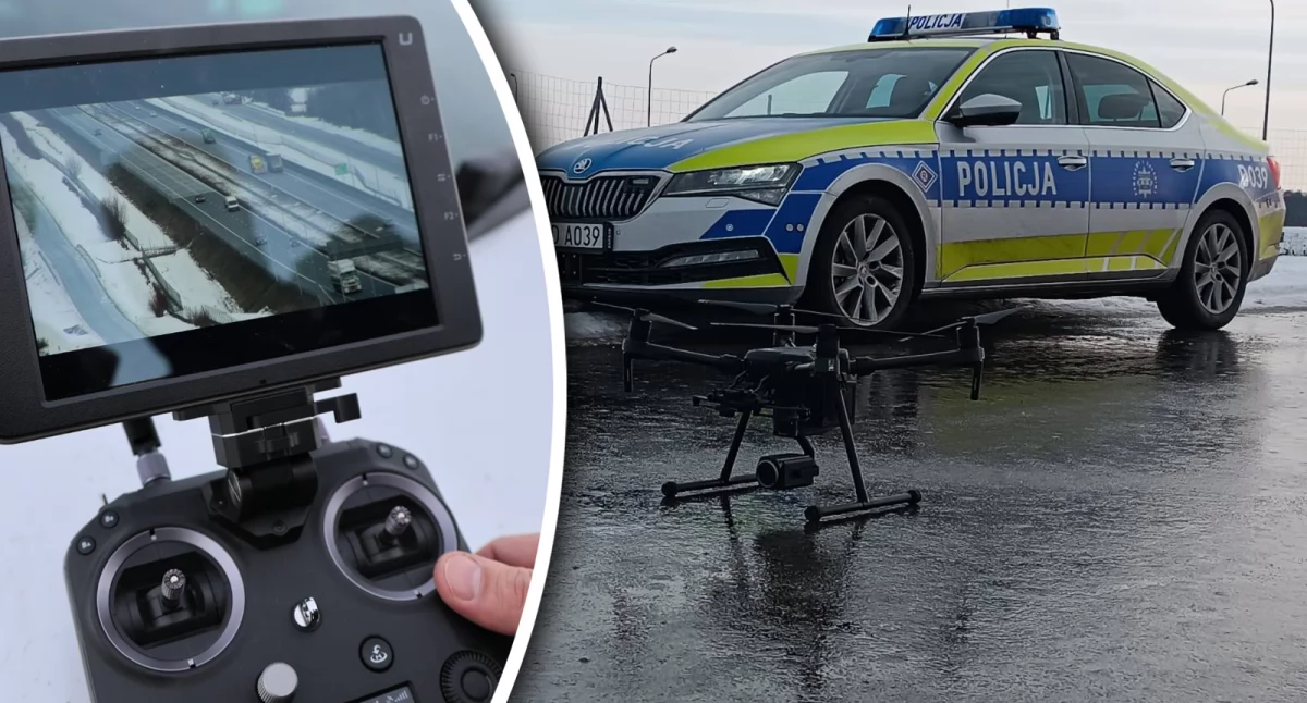 Kontrole na drogach powiatu ryckiego. Policja sprawdza ciężarówki i autokary