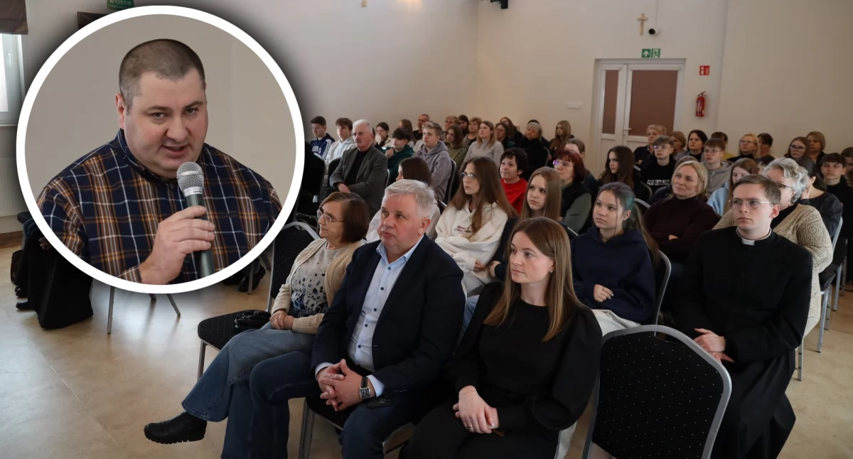 Jarosław Frąckiewicz opowiadał o losach mieszkańców w czasie wojny
