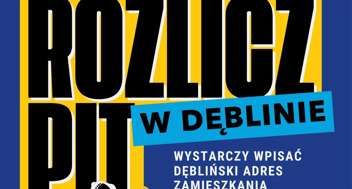 Miasto apeluje do mieszkańców! Rozlicz PIT tam, gdzie mieszkasz