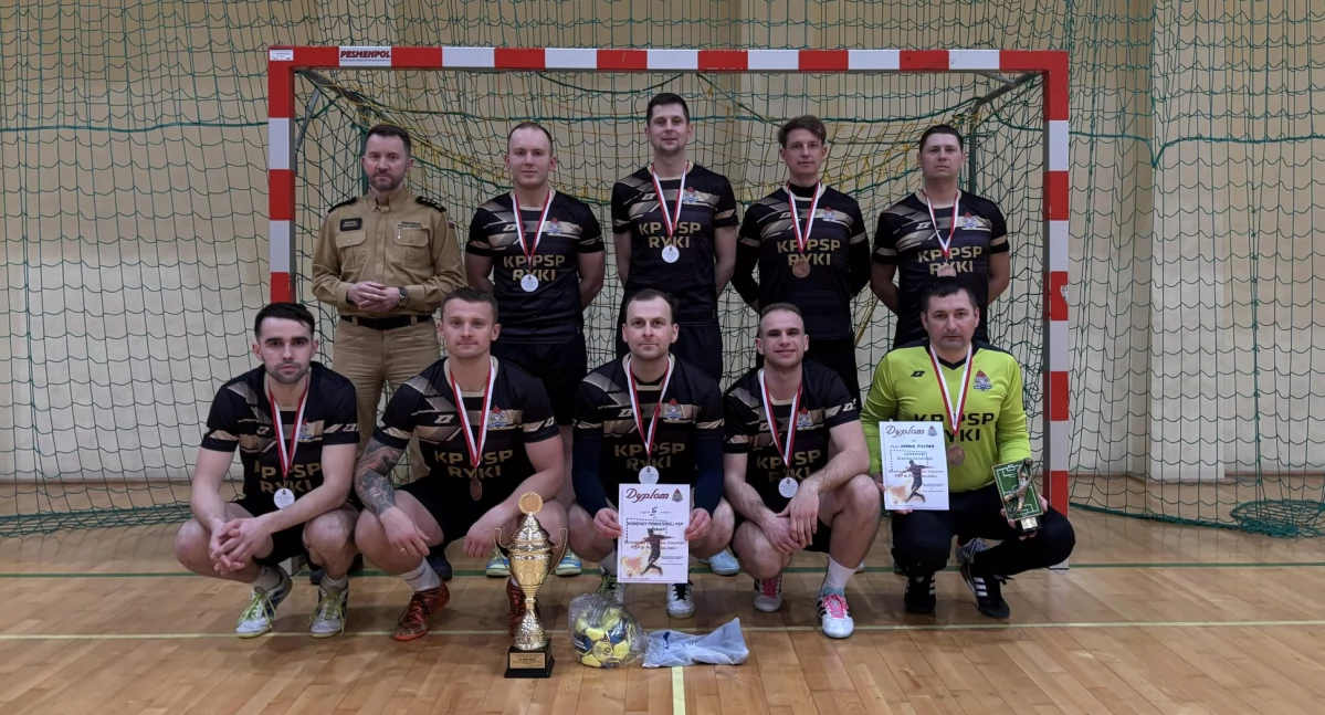 Strażacy z Ryk pokazali formę w Tomaszowie Lubelskim