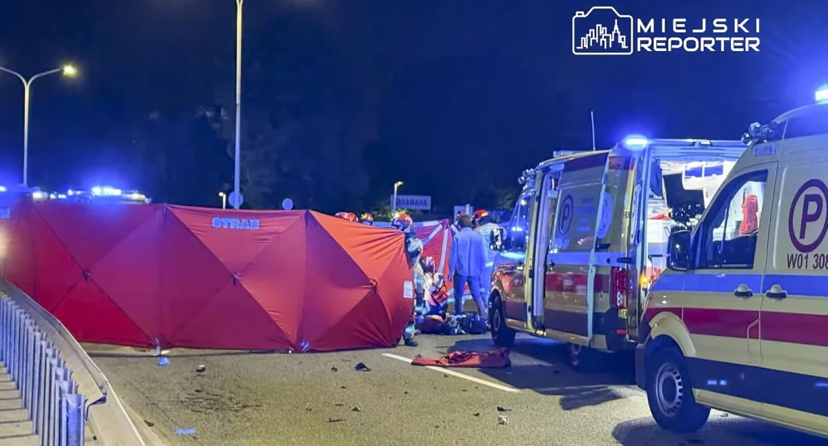 Tragiczny wypadek na Wisłostradzie. Zginął motocyklista pochodzący z Ryk i jego 13-letni syn. Jest akt oskarżenia