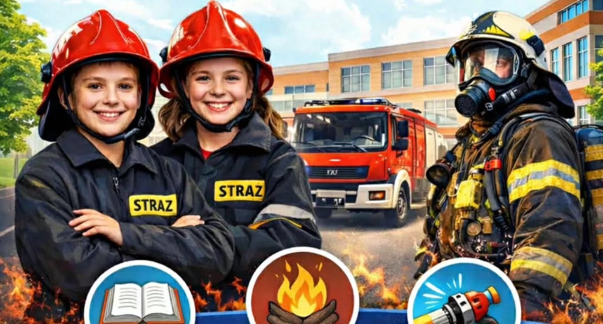 Chcesz poczuć się jak strażak? Młodzieżowa Drużyna Pożarnicza czeka!