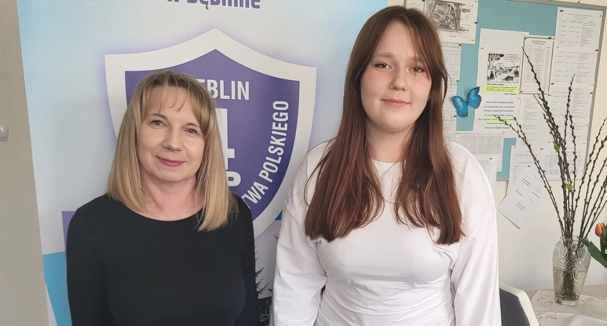 Joanna Kosiak triumfuje w konkursie z Geografii!