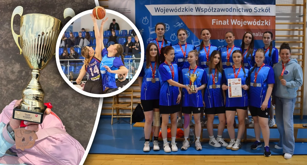 Koszykarki Budowlanki trzecie w województwie! [ZDJĘCIA]