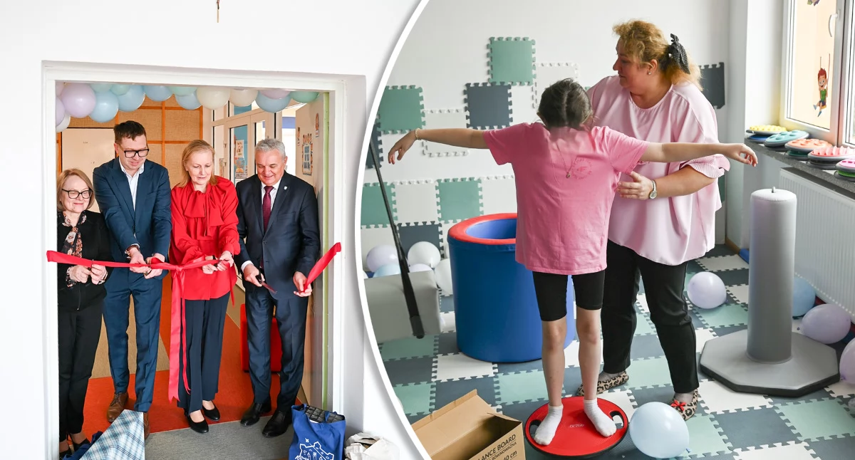 Nowa sala integracji sensorycznej w Dęblinie