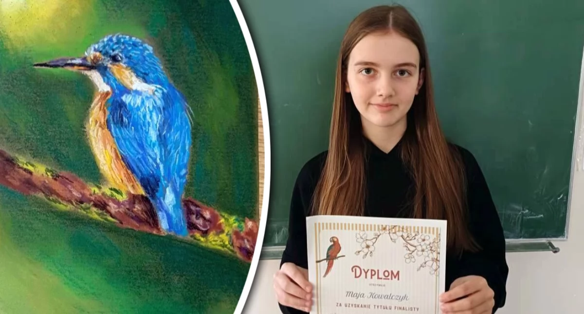 Maja Kowalczyk w gronie finalistów międzynarodowego konkursu plastycznego