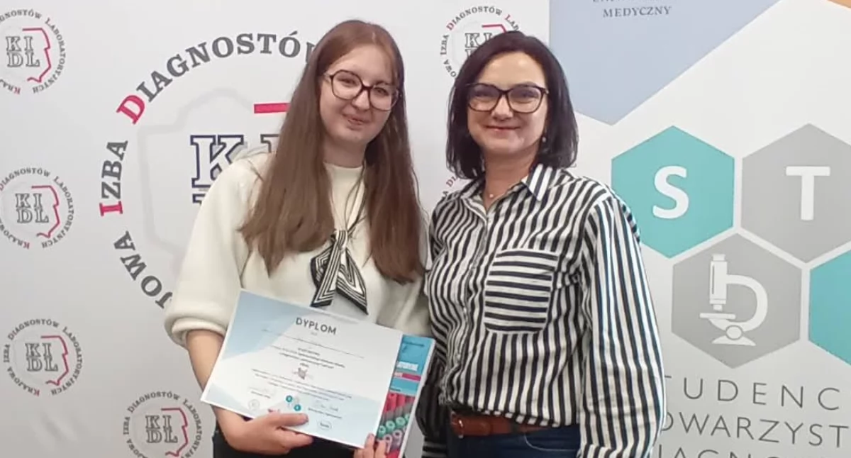Sukces Julii Polak w ogólnopolskim finale konkursu LabTest