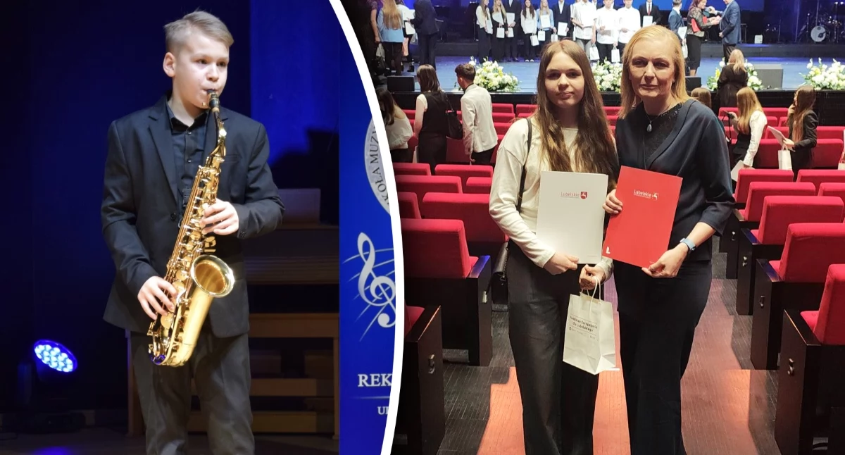 Maria Dzierżak ze stypendium, Miłosz Giołbas z pierwszym miejscem