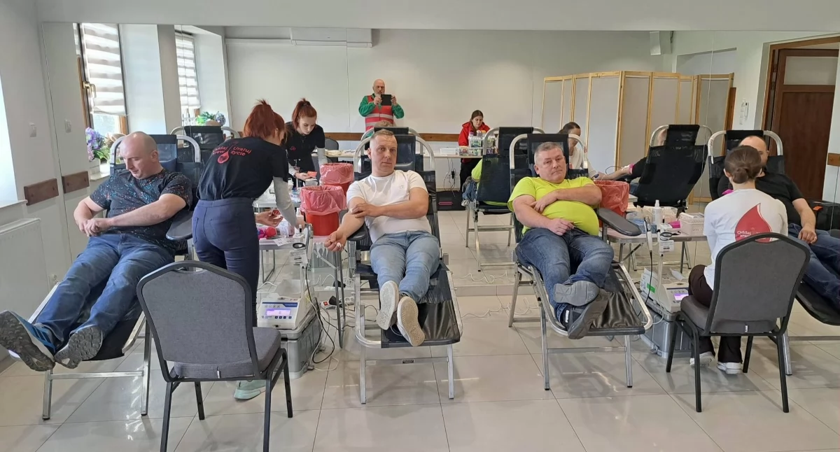 Zebrano ponad 9 litrów krwi! Udana akcja w Starej Dąbi.