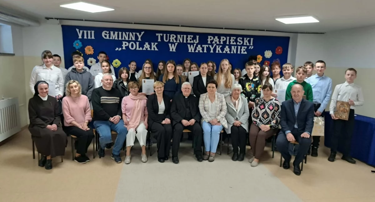 Gminny Turniej Papieski w Rykach. Znamy zwycięzców konkursu „Polak w Watykanie”