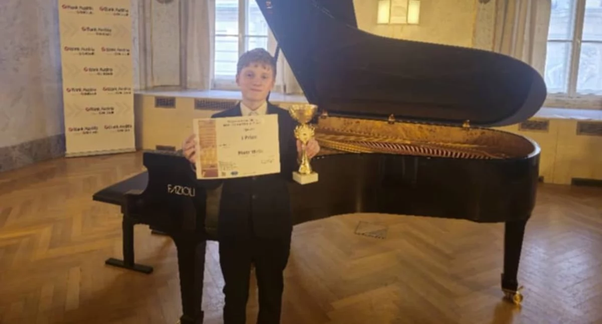Młody talent z Ryk na pierwszym miejscu. Wielki sukces Piotra Mroza