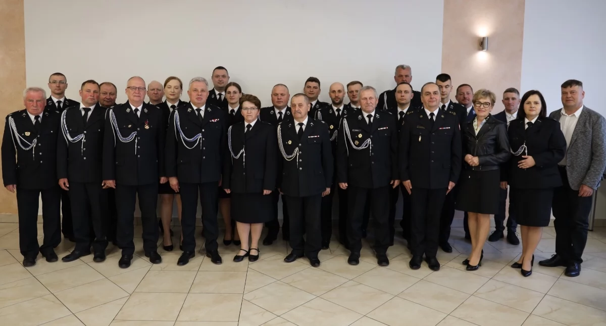 Nowe władze ZOSP RP w gminie Kłoczew. Strażacy wybrali zarząd na kolejną kadencję