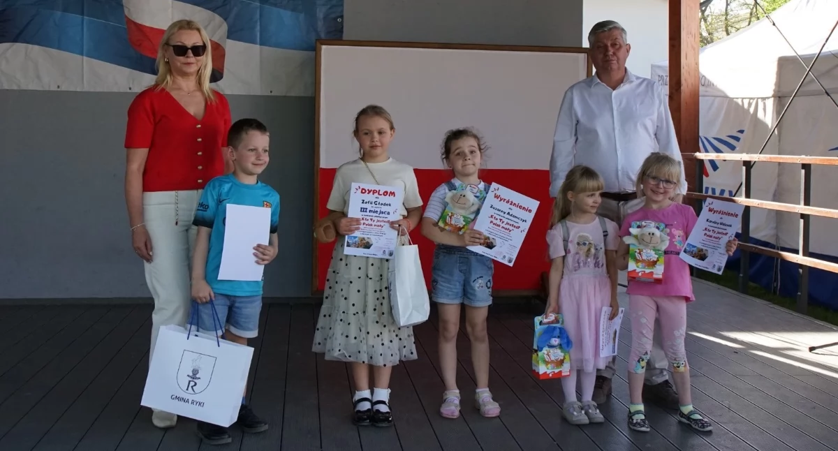 Mali artyści z Ryk nagrodzeni w konkursie plastycznym!