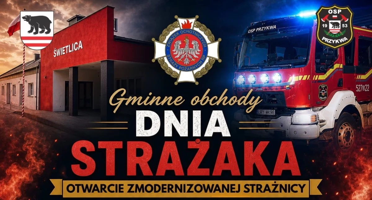 Gmina Kłoczew świętuje Dzień Strażaka. Będzie otwarcie strażnicy i przekazanie nowego wozu
