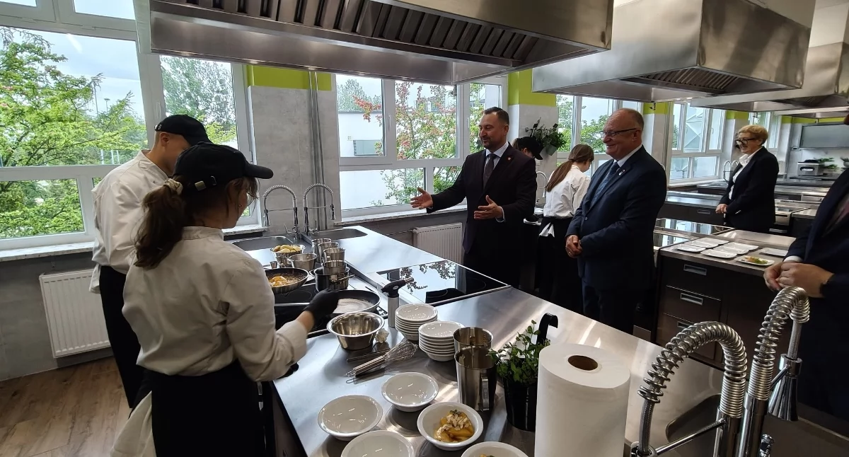Nowoczesna pracownia gastronomiczna otwarta w Dęblinie. Inwestycja kosztowała blisko milion złotych!
