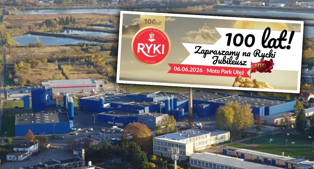 Spółdzielnia Mleczarska Ryki świętuje 100 lat – wielkie obchody jubileuszowe w Moto Parku Ułęż