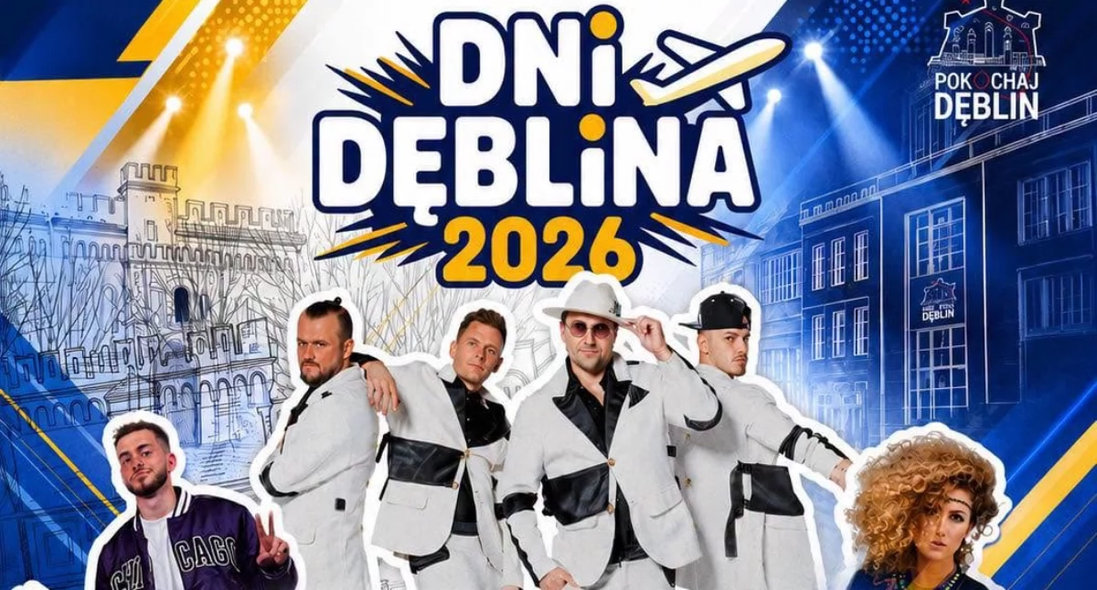 Dni Dęblina 2026 – Boys, Matsonik i Farba zagrają w Dęblinie. Znamy pełny program