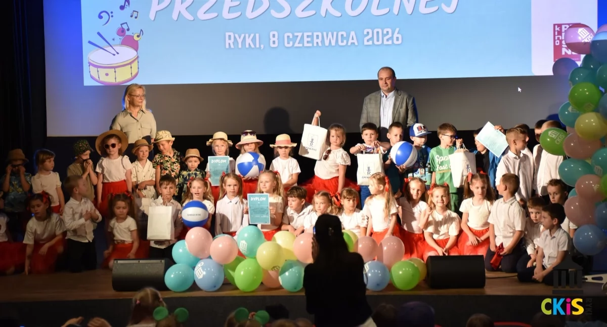 XXXVII Gminny Przegląd Piosenki Przedszkolnej w Rykach. Znamy laureatów